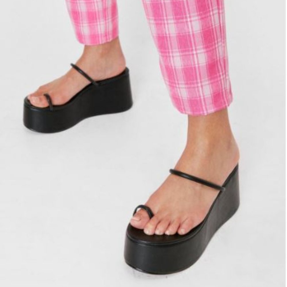 Edgy Platform Sandals